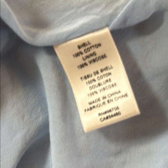 Rebecca Taylor Maxi Floral Print A-Line Scoop Neck Puff Short Sleeve Dress Sz L - Picture 14 of 15